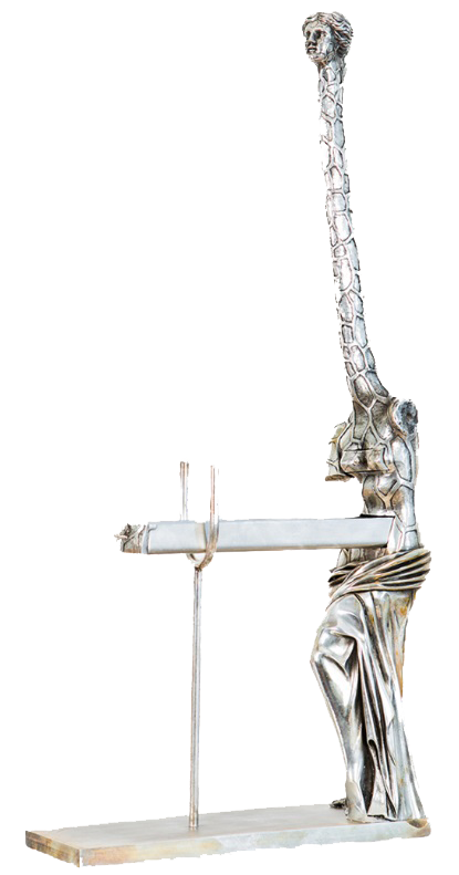 Salvador Dali skulptur Venus a la Girafe